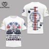 USA Men Basketball 2024 Olympics Champions Design 3D T-Shirt – Blue