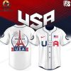 Team USA – Paris 2024 Olympic Summer Games Baseball Jersey