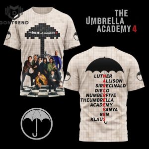 The Umbrella Academy 4 3D T-Shirt