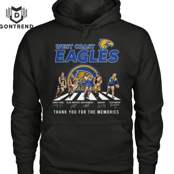 West Coast Eagles Signature Thank You For The Memories Unisex T-Shirt