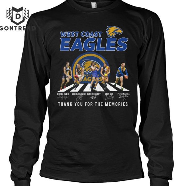 West Coast Eagles Signature Thank You For The Memories Unisex T-Shirt