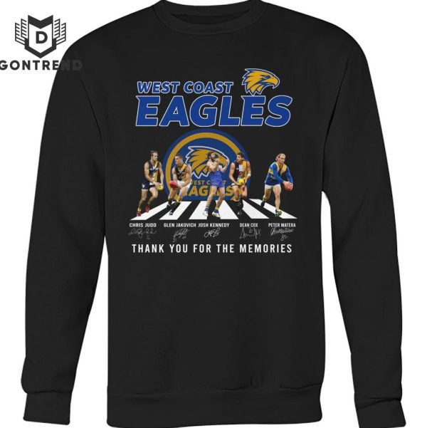 West Coast Eagles Signature Thank You For The Memories Unisex T-Shirt