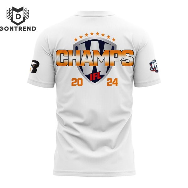 Western Conference Champions Arizona Rattlers 2024 3D T-Shirt – White