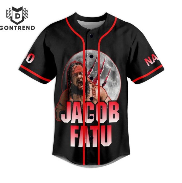 WWE Jacob Fatu – Samoan Destroyer Baseball Jersey