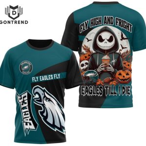 Philadelphia Eagles Fly Eagles Fly 3D T-Shirt