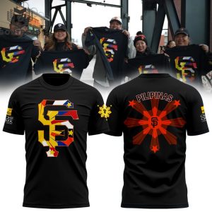 San Francisco Giants Filipino Heritage Night 3D T-Shirt