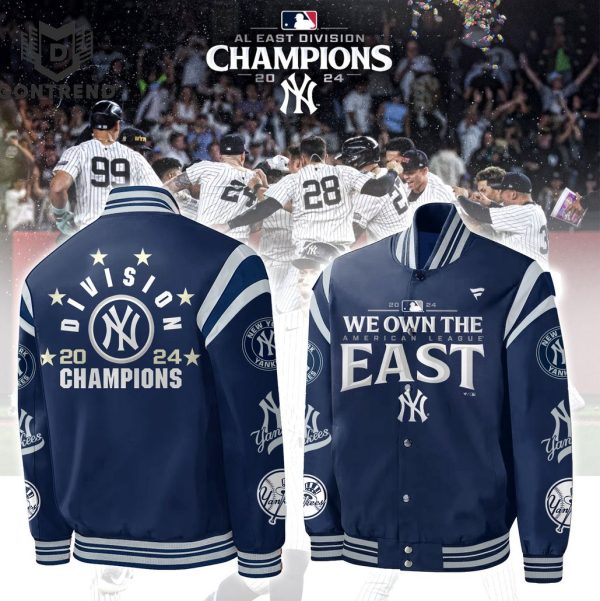 2024 AL East Division Champions New York Yankees Baseball Jacket