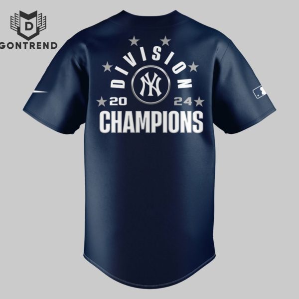 2024 AL East Division Champions New York Yankees Baseball Jersey