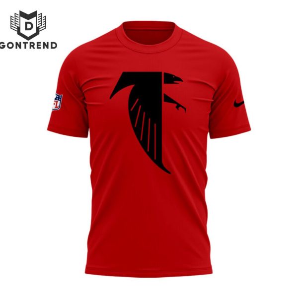 2024 Atlanta Falcons Design Red 3D T-Shirt