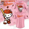 2024 Detroit Tigers x Hello Kitty 2024 Baseball Jersey – Pink