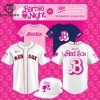 2024 Boston Red Sox x Barbie Game Day Baseball Jersey – Pink