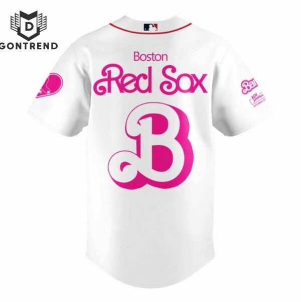 2024 Boston Red Sox x Barbie Game Day Baseball Jersey – White