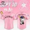 2024 Houston Astros Hello Kitty Night Baseball Jersey