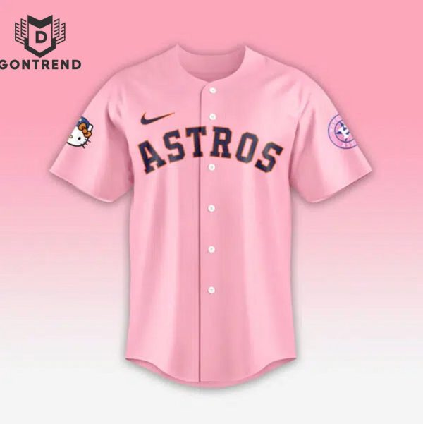 2024 Hello Kitty Night x  Houston Astros Baseball Jersey