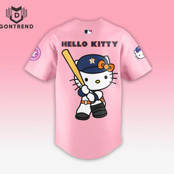 2024 Hello Kitty Night x  Houston Astros Baseball Jersey