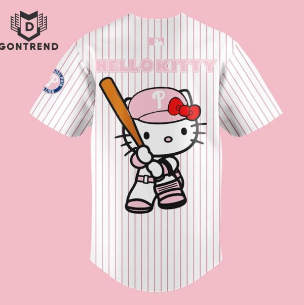 2024 Hello Kitty Night x Philadelphia Phillies 2024 Baseball Jersey