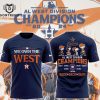 2024 American League West Champion Houston Astros 3D T-Shirt