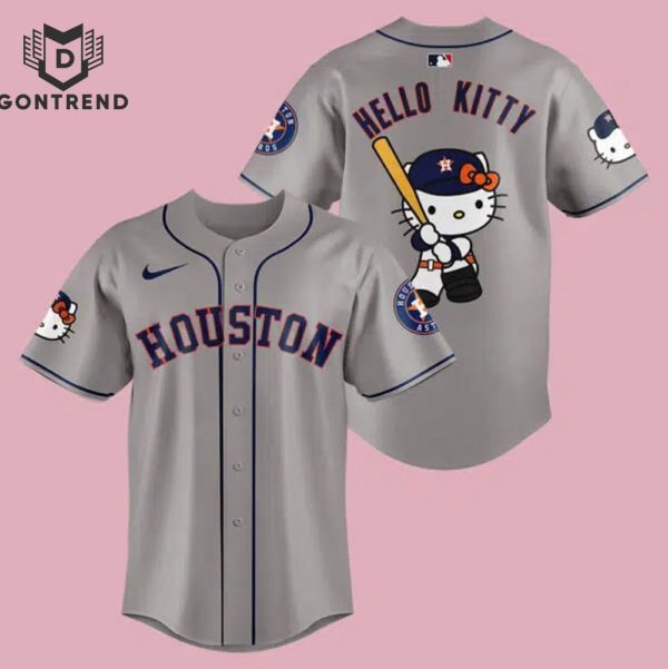 2024 Houston Astros Hello Kitty Night Baseball Jersey