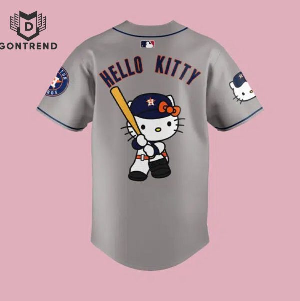 2024 Houston Astros Hello Kitty Night Baseball Jersey