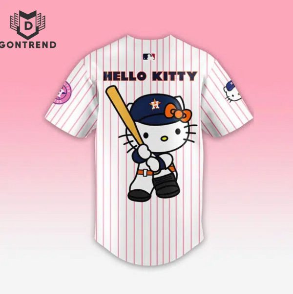 2024 Houston Astros Hello Kitty Night Baseball Jersey