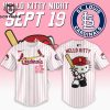 2024 Houston Astros Hello Kitty Night Baseball Jersey – White