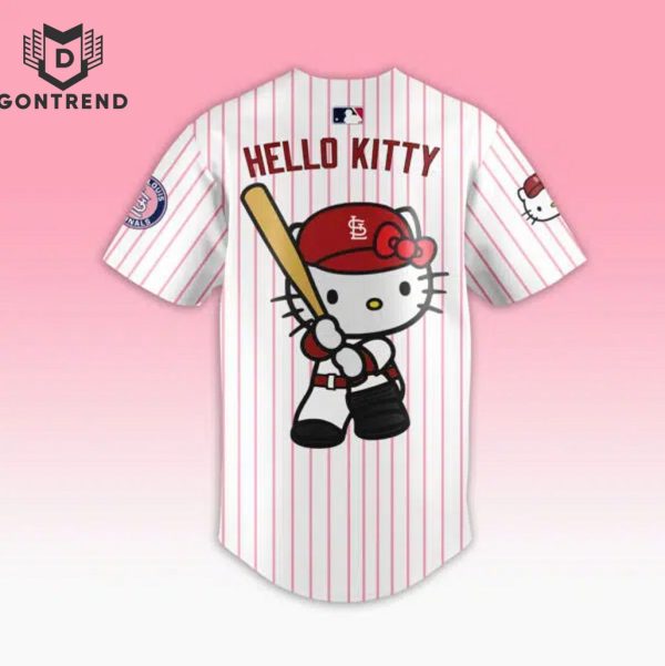 2024 St. Louis Cardinals x Hello Kitty Night 50th Baseball Jersey