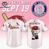 2024 St. Louis Cardinals x Hello Kitty Night 50th Baseball Jersey