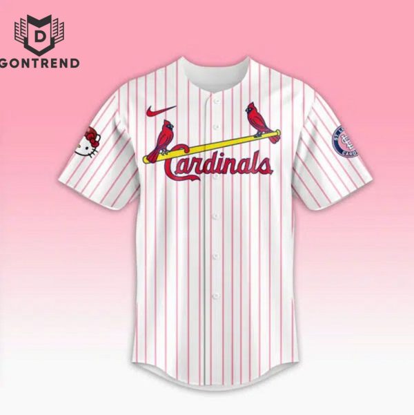 2024 St. Louis Cardinals x Hello Kitty Night September 19th Baseball Jersey