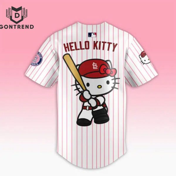 2024 St. Louis Cardinals x Hello Kitty Night September 19th Baseball Jersey