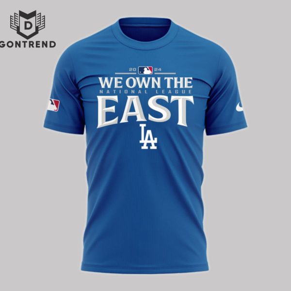 2024 Los Angeles Dodgers NL West Champs 3D T-Shirt