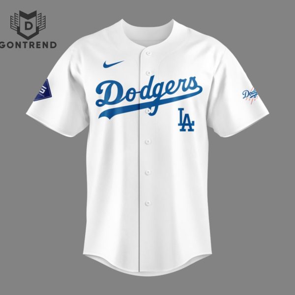 2024 Los Angeles Dodgers NL West Champs Baseball Jersey