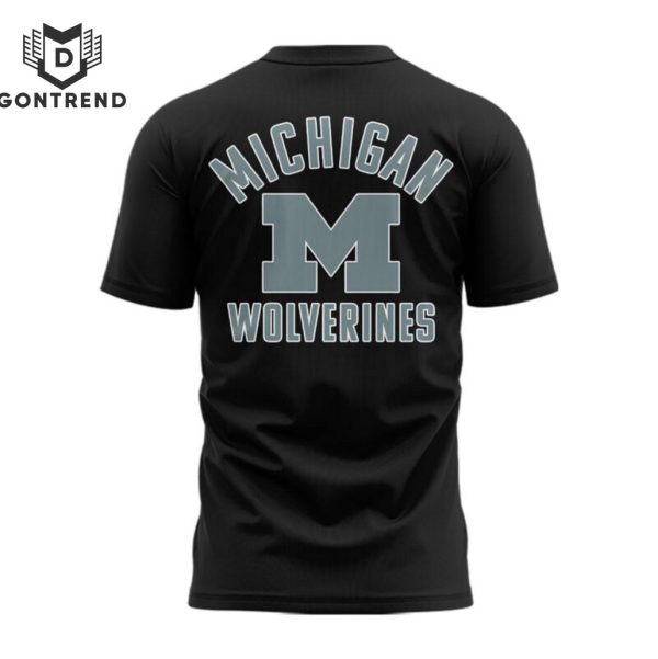 2024 Michigan Wolverines 3D T-Shirt – Black