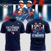 2024 October Ready Cleveland Guardians Postseason 3D T-Shirt