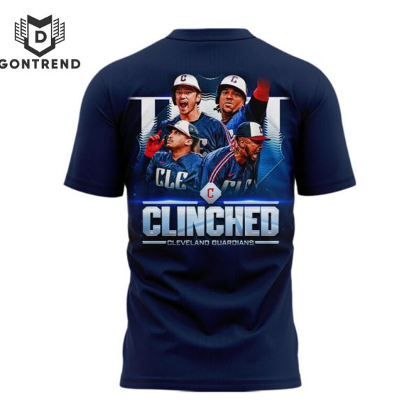 2024 October Ready Cleveland Guardians Postseason Clinched 3D T-Shirt