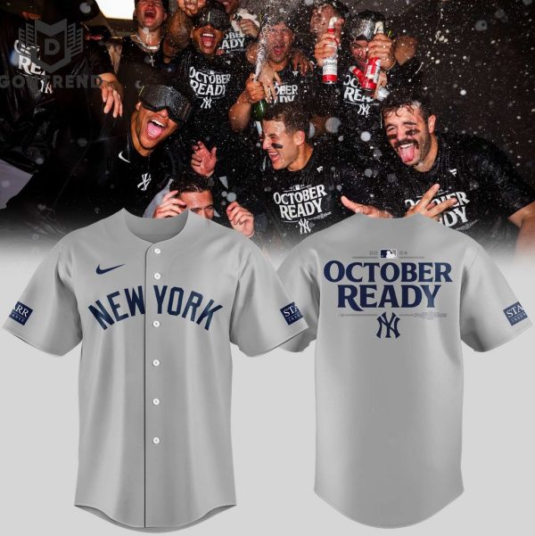 2024 October Ready New York Yankees Baseball Jersey