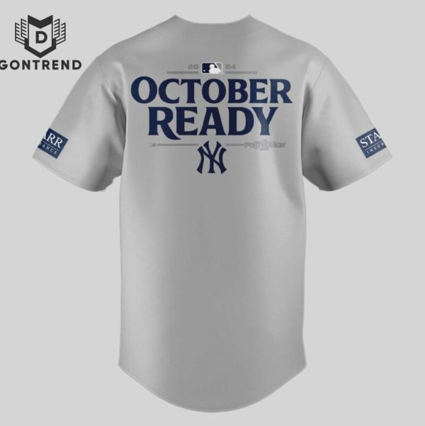 2024 October Ready New York Yankees Baseball Jersey