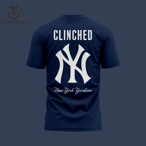 2024 October Ready New York Yankees Clinched 3D T-Shirt