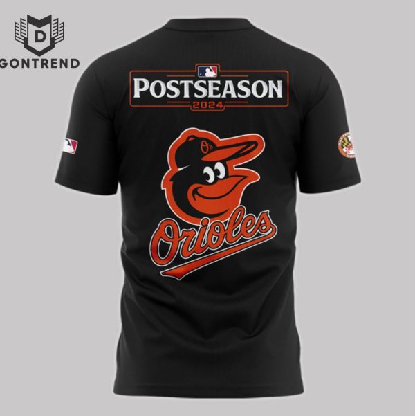 2024 October Ready Postseason Locker Room Baltimore Orioles 3D T-Shirt