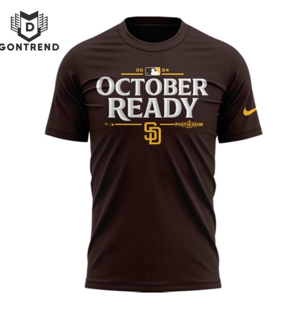 2024 October Ready Postseason San Diego Padres 3D T-Shirt