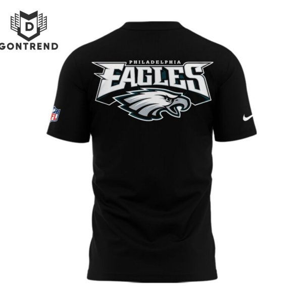 2024 Philadelphia Eagles Design 3D T-Shirt – Black