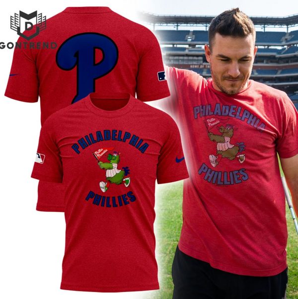 2024 Philadelphia Phillies Design 3D T-Shirt