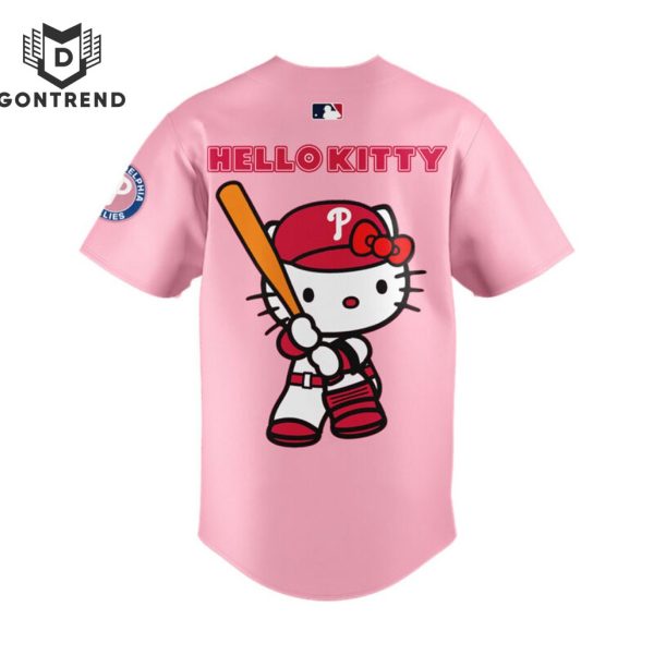 2024 Philadelphia Phillies x Hello Kitty Night Baseball Jersey