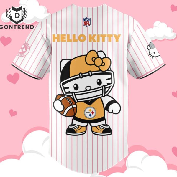 2024 Pittsburgh Steelers x Hello Kitty Baseball Jersey