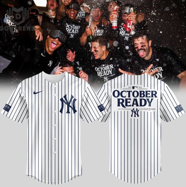 2024 Postseason October Ready New York Yankees Baseball Jersey