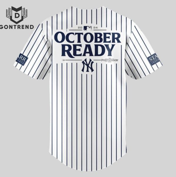 2024 Postseason October Ready New York Yankees Baseball Jersey