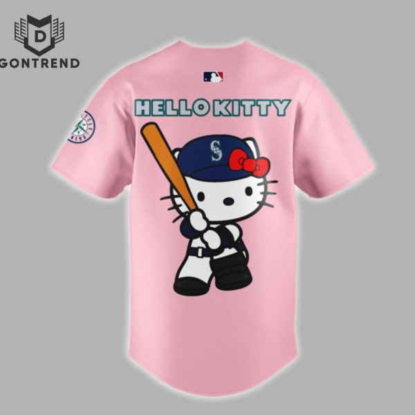 2024 Seattle Mariners x Hello Kitty Night September 10th Baseball Jersey