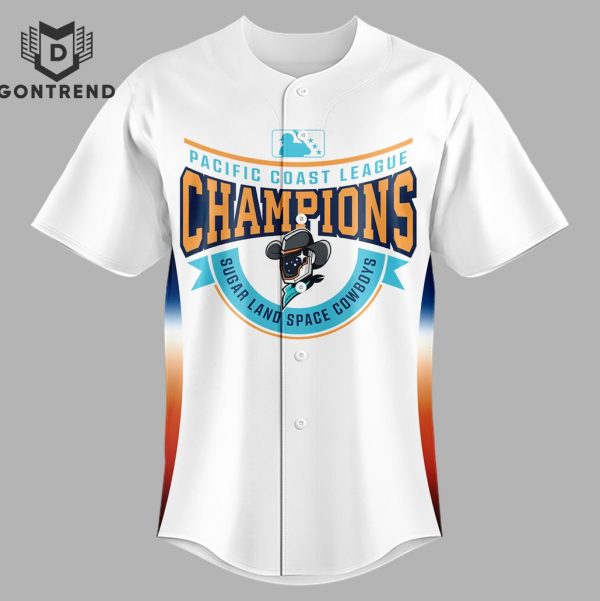 2024 Sugar Land Space Cowboys Pacific Coast League Champions Baseball Jersey