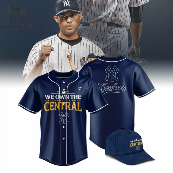 2024 We Own The National League Central New York Yankees Baseball Jersey – Blue