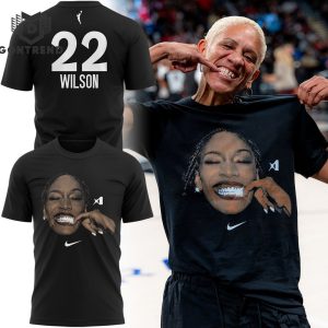 Aja Wilson 2024 MV3 Las Vegas Aces 3D T-Shirt