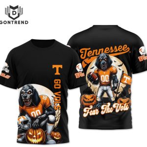 Go Vols Tennessee Volunteers  Fear The Vols 3D T-Shirt